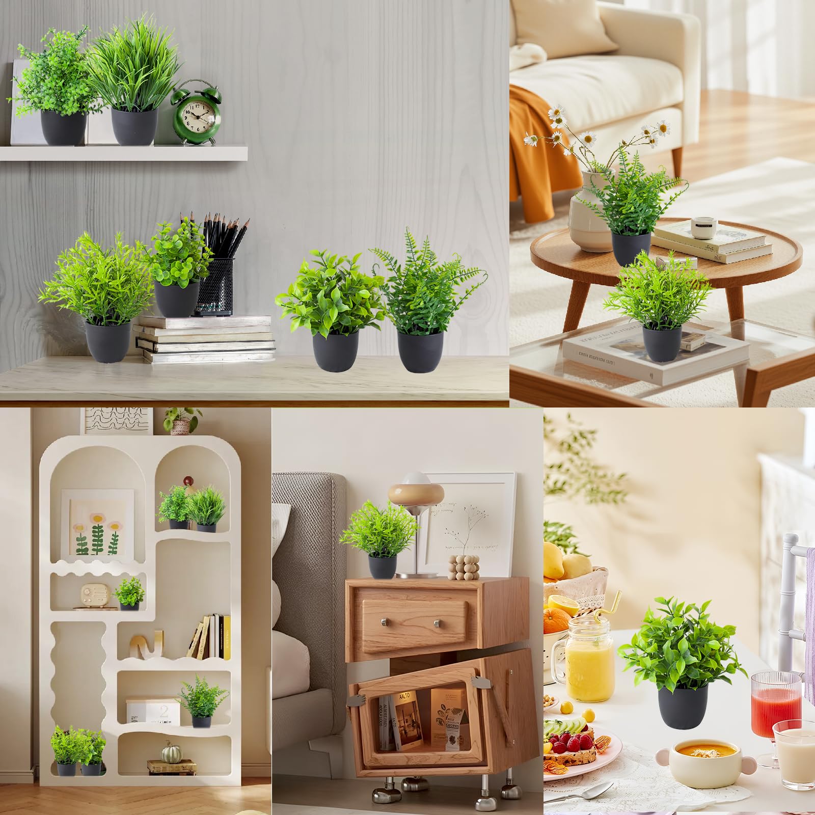 Kunst Taro Plant Met Zwarte Pot 50cm