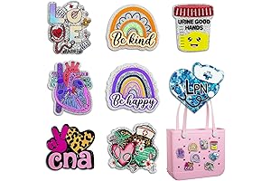 Personalized BOGG Bag Nurse Accessories Charms for Women Girls Kids Party Gifts