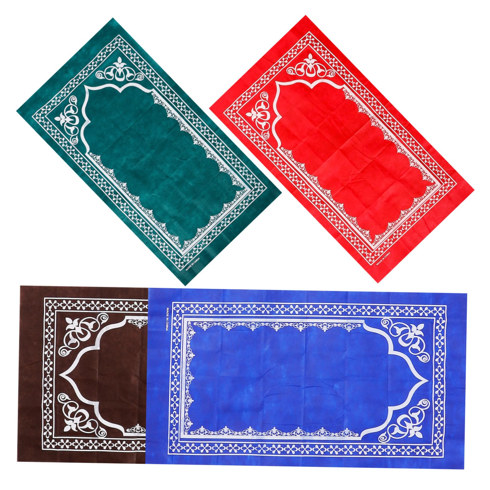 DECHOUS 16pièces Tapis De Prière Tapis De Prière Et Décoratif pour Festival De Eid pour Et Femmes Design Traditionnel