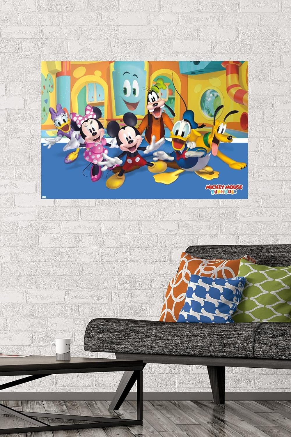 Disney Mickey Mouse Funhouse - Group Wall Poster, 34L" x 22.4W", Premium Unframed Version