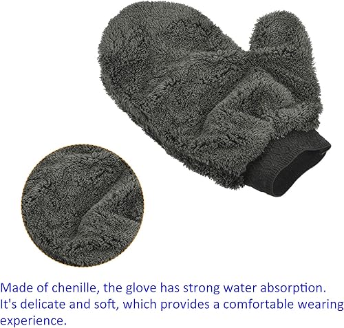 Miniatura 4 de Guantes de eliminación de polvo, guantes de doble cara, suaves y eficientes, se aplican a la cocina, jardín, habitación