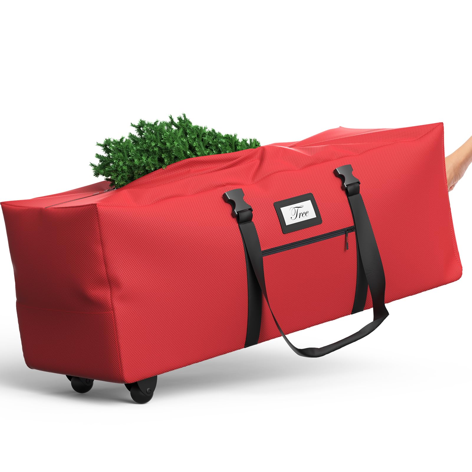 Christmas tree storage bag-Red