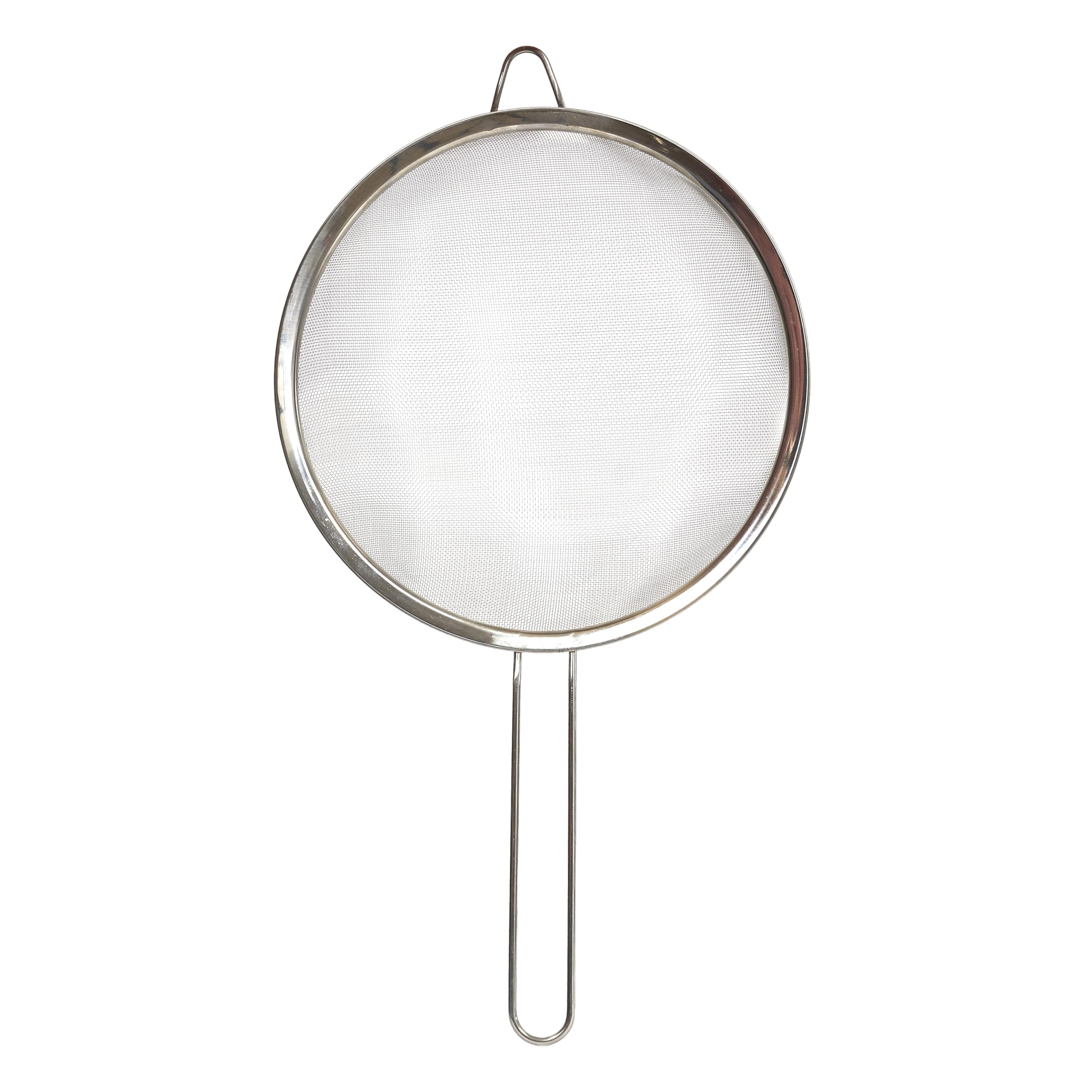COOK CONCEPT, KU6763, Sitko ze stali nierdzewnej 24 cm, Praktyczne i eleganckie naczynie kuchenne, Idealne do owoców, warzyw i sosów, Łatwe w czyszczeniu, Srebrne