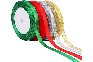 DECYOOL Christmas Ribbon Ornaments for Christmas Tree