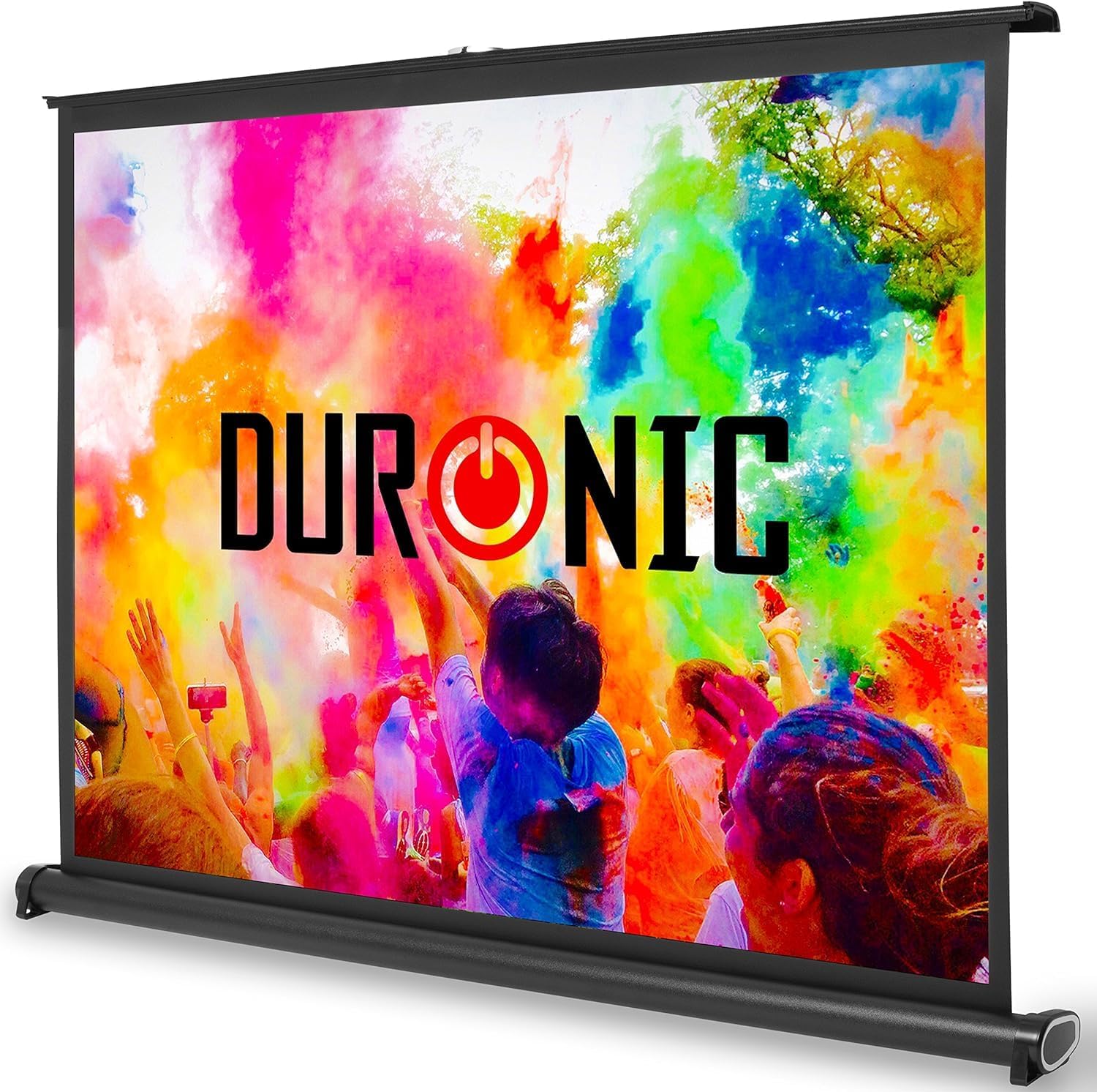 Duronic Projector Screen DPS50 /43, Portable 50” Desktop Projection ...