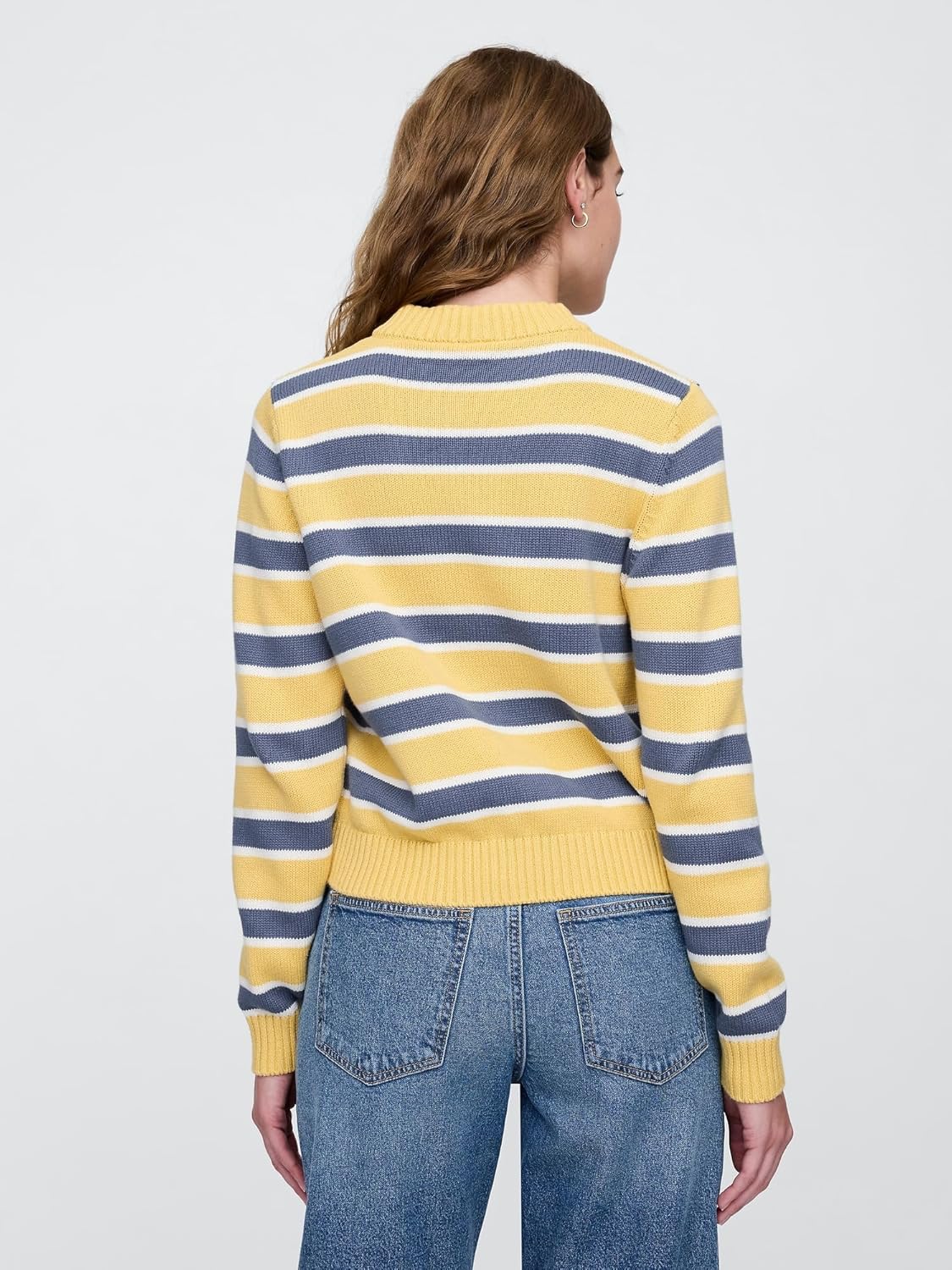 Gap Womens High Neck Cotton Crew Sweater - Image 3