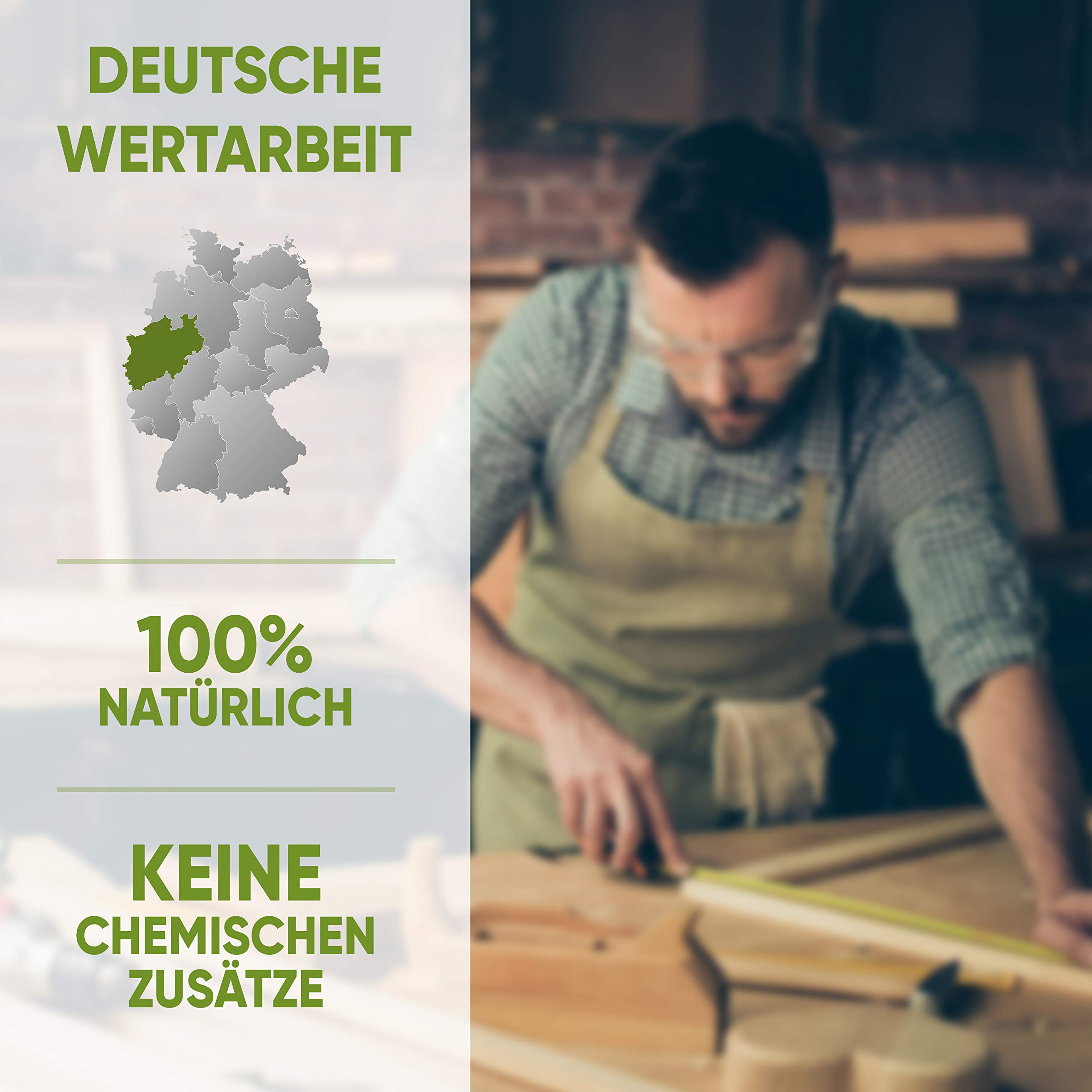 Panteer ® Pochłania z naturalnego wosku - Na wędrówki z dziećmi lub przyjaciółmi - Made in Germany - czas palenia 45 min. - Z ochroną dłoni (50 sztuk, czerwone)