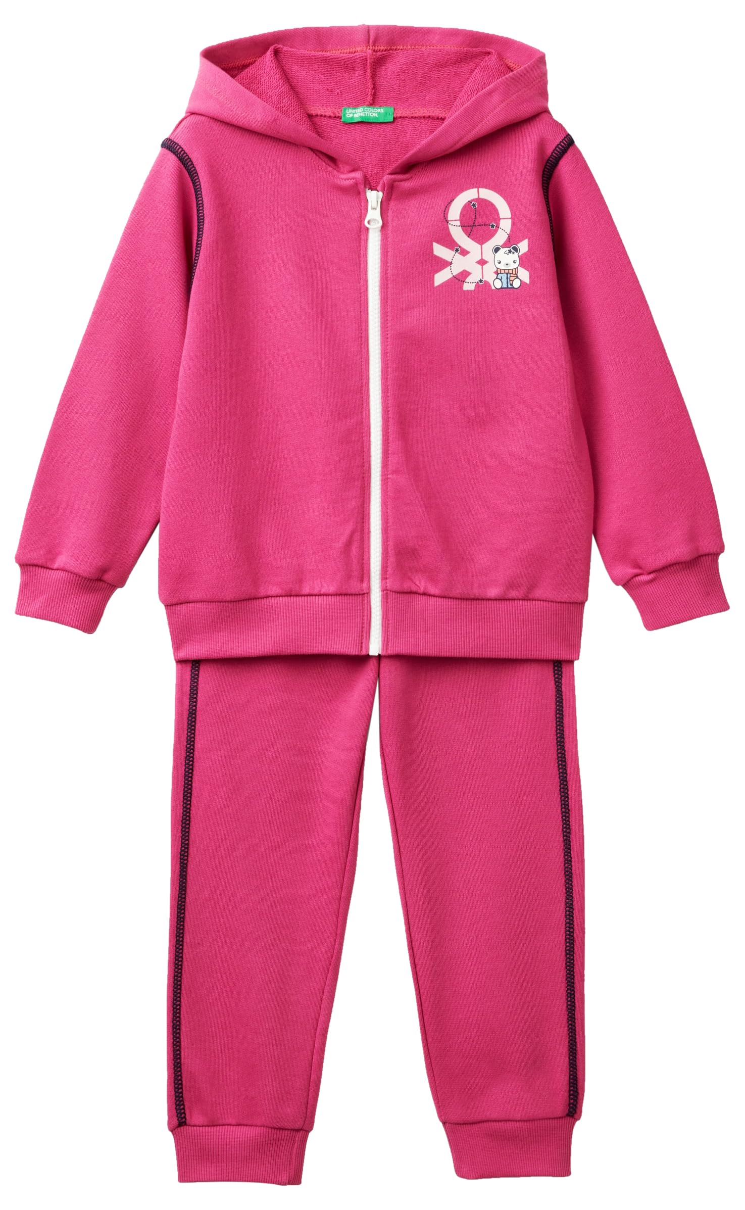 United Colors of Benetton Dziewczęce, Fioletowy, 4 anni