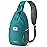 SKYSPER Sling Bag RFID Crossbody Sling Backpack Cross Body Shoulder Bag Travel Hiking Daypack for Women Men(Cyan)
