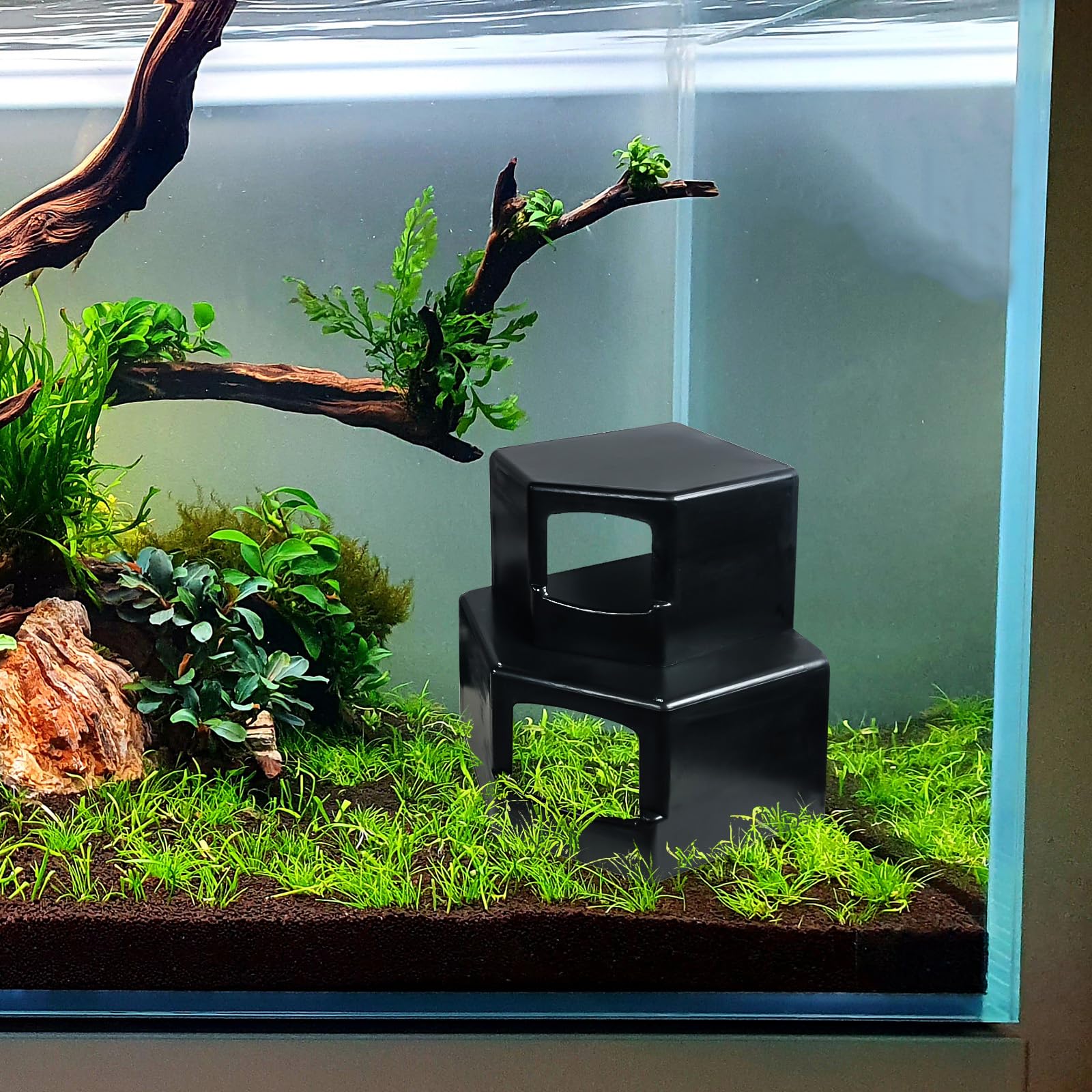 Mihauuke Aquarium Höhle Versteck - Tunnel Für Kampffische & Kleine Fische