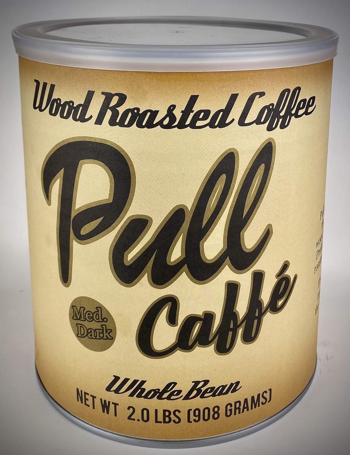Pull Caffe Wood Roasted Coffee Med Dark 2 lb 6 pack
