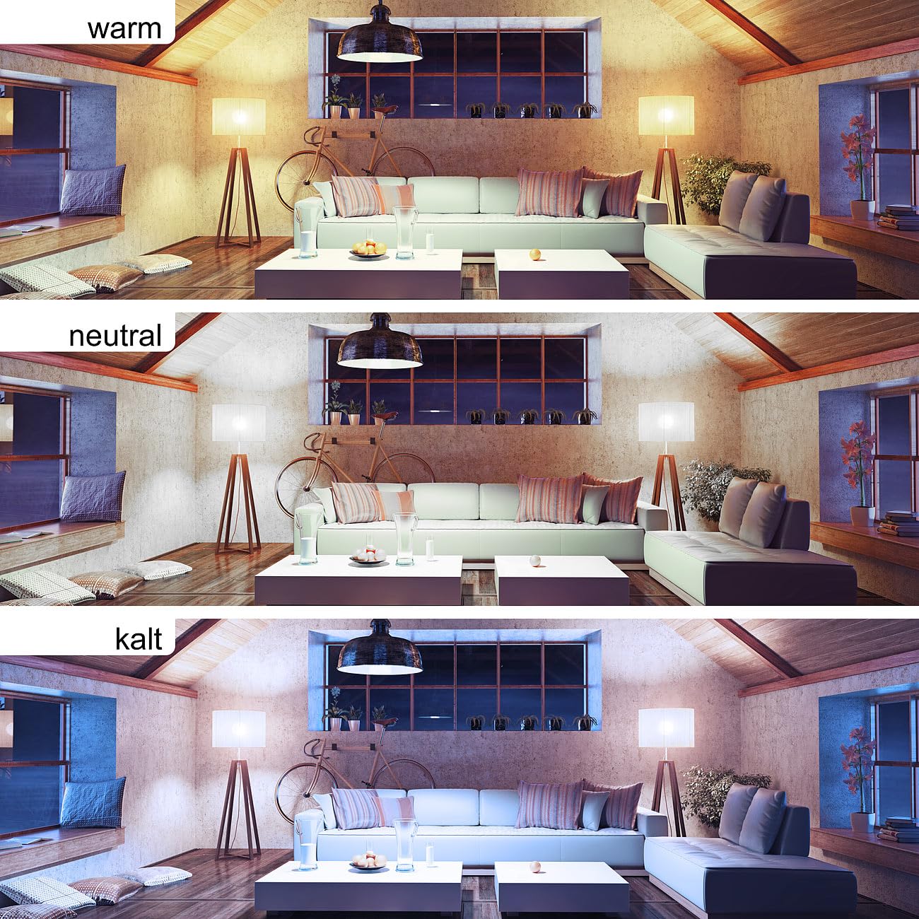 Luminea Home Control led inteligente: Bombillas LED de filamento E27, para sistemas de control compatibles con ZigBee, LEDs CCT, 4,5 vatios (bombillas filamento, wifi-compatible lámparas WLAN)