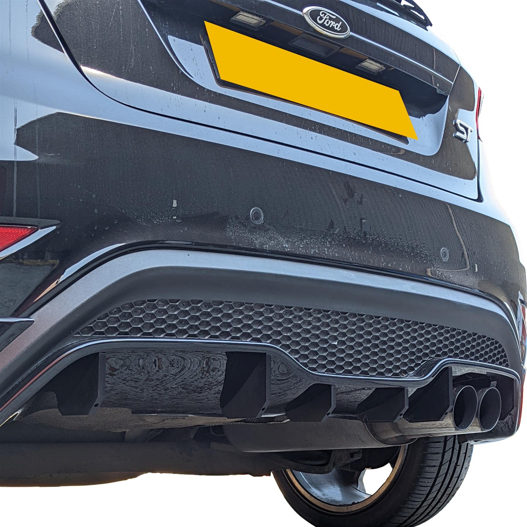 3D Cabin dyfuzor tylny zgodny z Fordem Fiesta ST180/200 Mk7 (2013-2017) - zestaw 6 końcówek