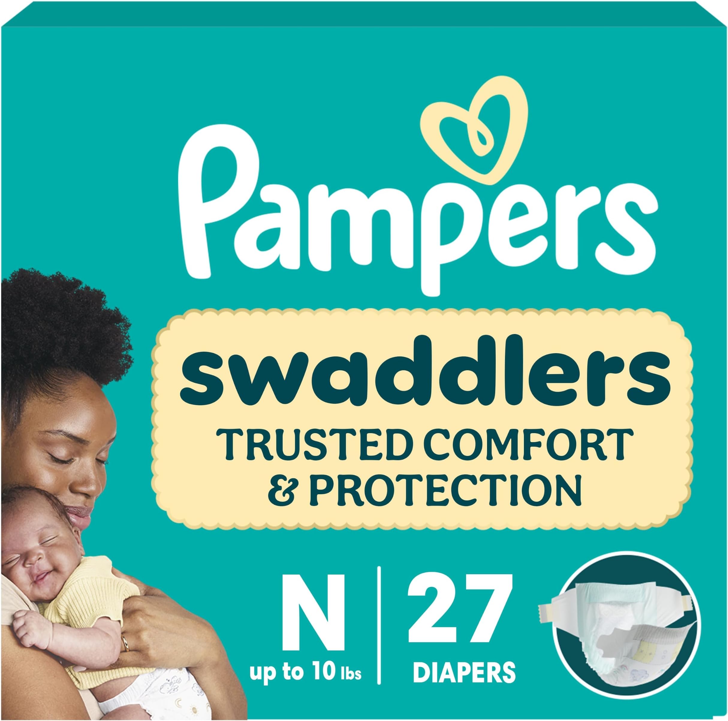 Pampers Swaddlers Diapers - Preemie - 27 ct by Pampers