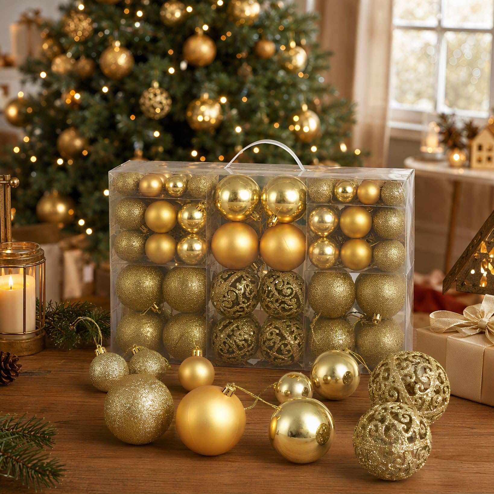 20-8 クリスマスツリー 飾り オーナメント ボール 100個 北欧飾り Amazon.co.jp: ledmomo クリスマスボール オーナメント クリスマス飾り
