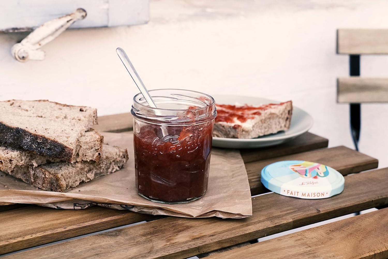 Le Parfait 1978009 Jam Jars 385 ml Set of 6