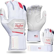 Rawlings | Workhorse Baseball Batting Gloves | Compression Strap | Adult Sizes | Multiple Colors