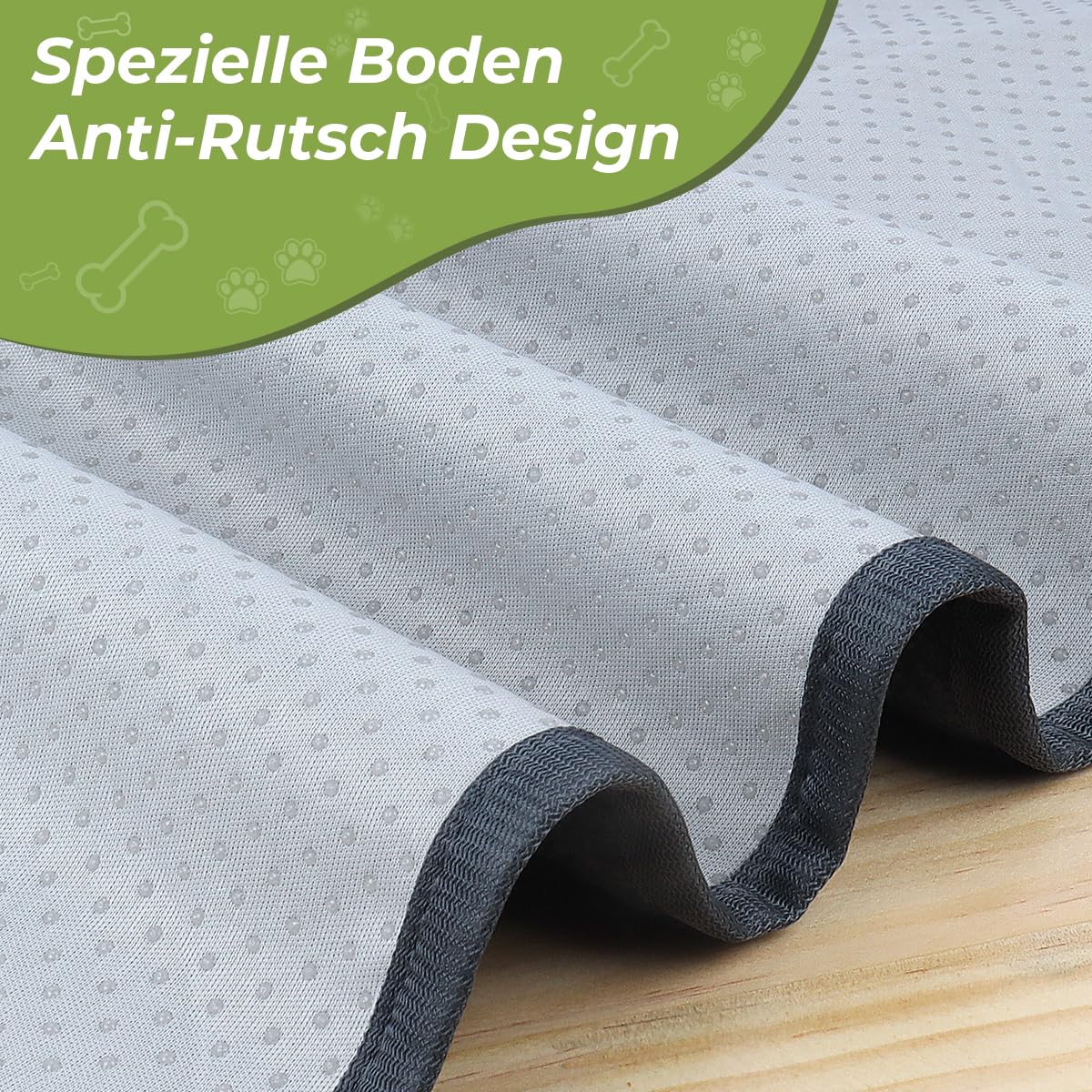 Empapadores para Perros Pequeños, 122 cm x 122 cm Almohadillas de Entrenamiento Lavables para Perros, Reutilizables, Antideslizantes, Superabsorbentes, Almohadillas para Cachorros, Gatitos, Cobayas
