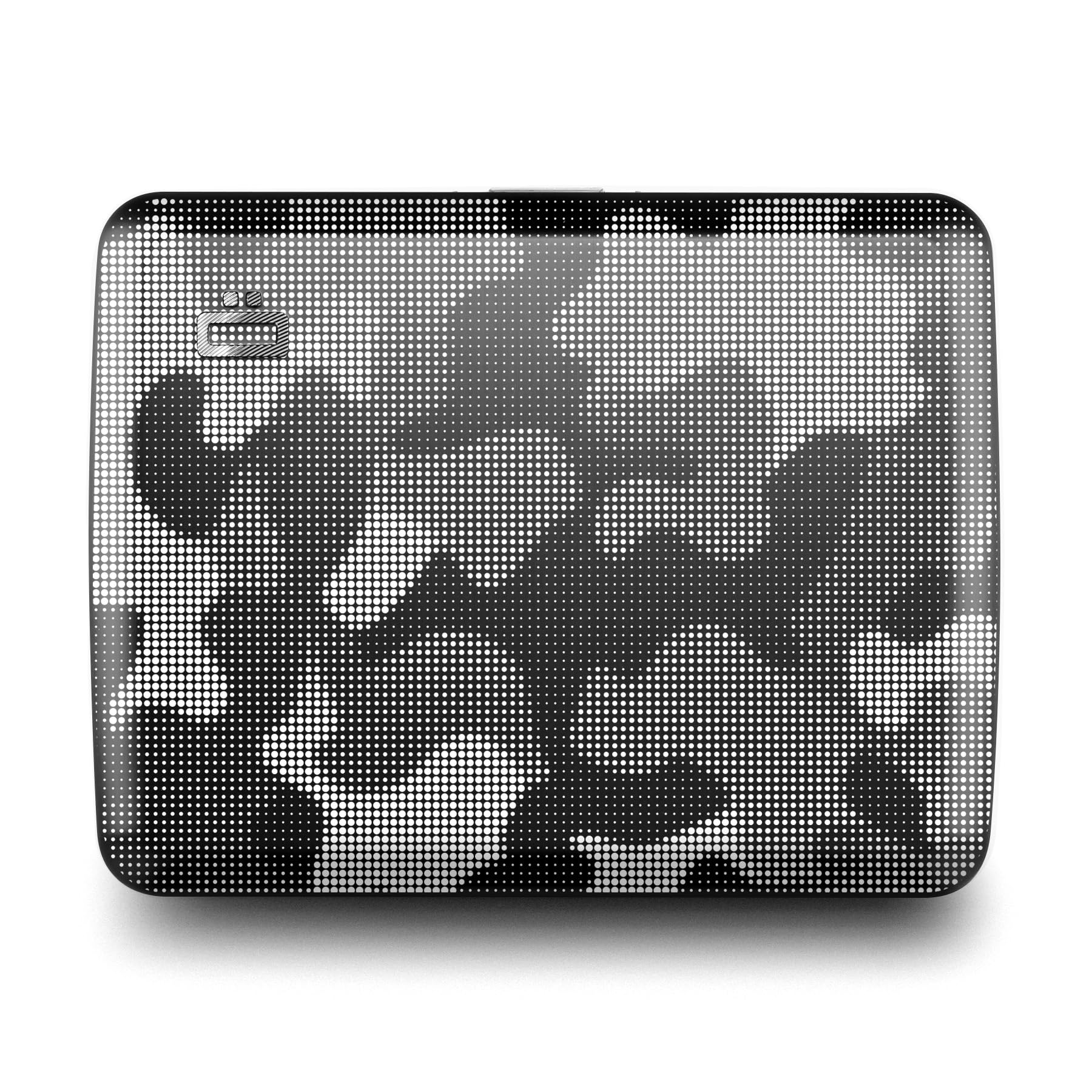 Aluminum Wallet, Large Capacity, RFID Protection. Model: OSLO LARGE