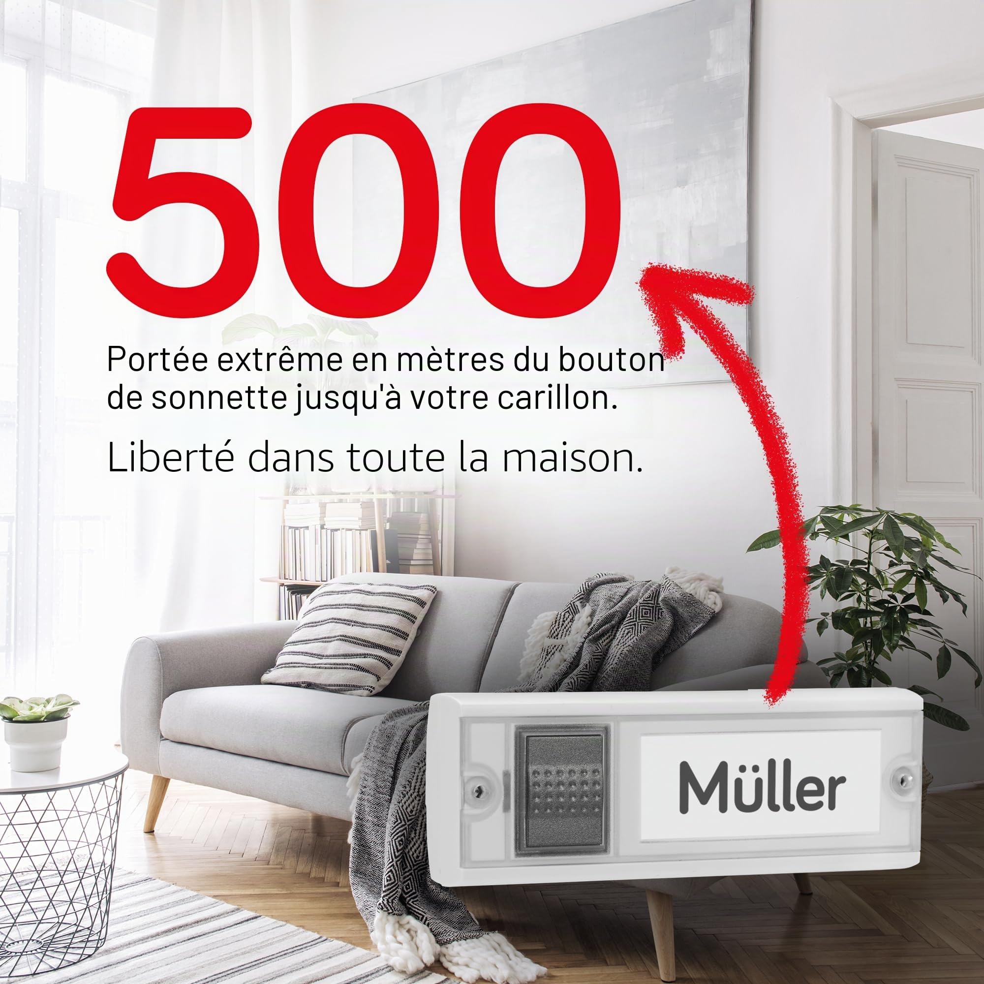Grothe Mistral 200 Set complet pour sonnette sans fil