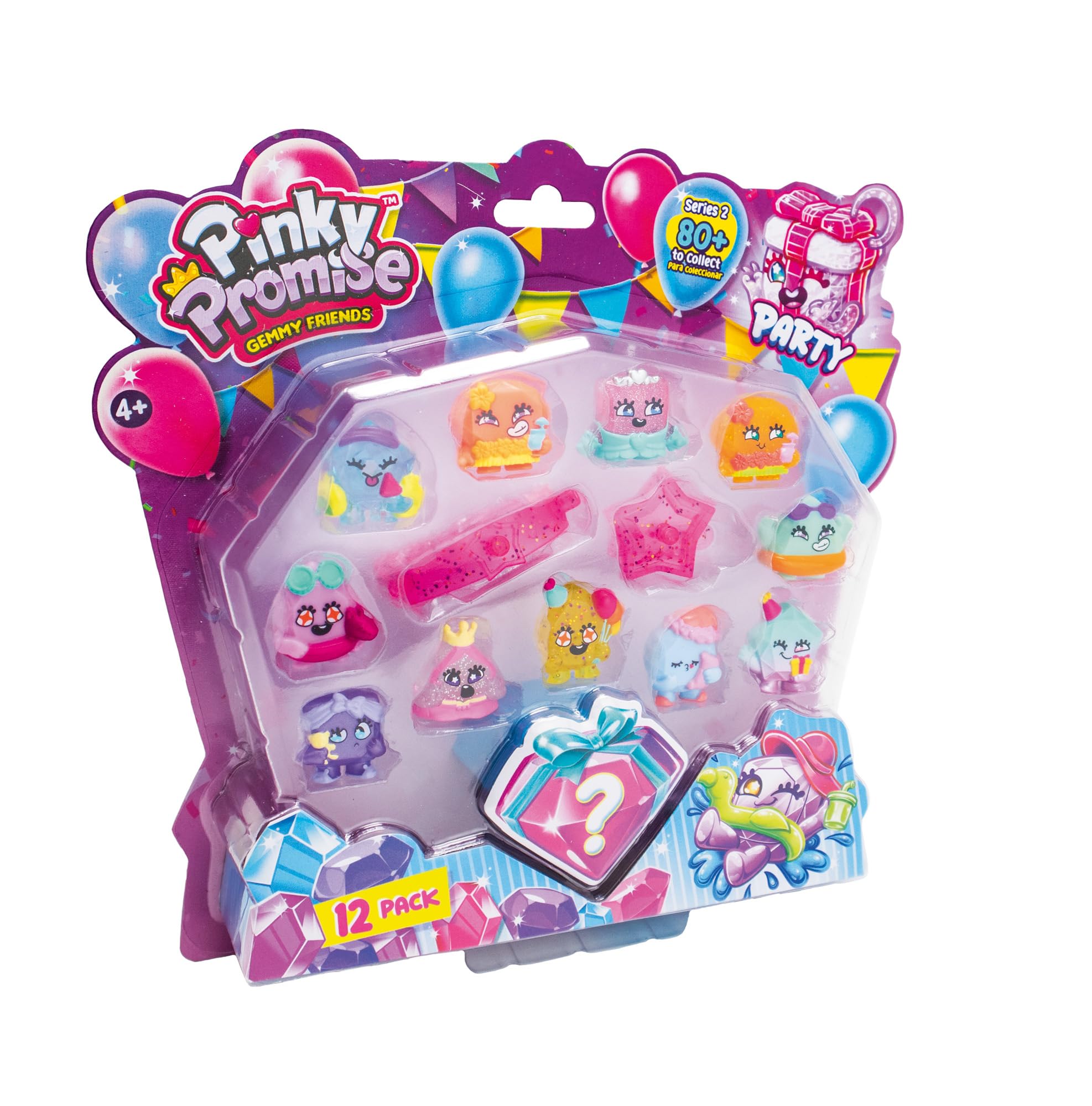 BANDAI Pinky Promise Party 12 Pack |Pinky Promise Multipack