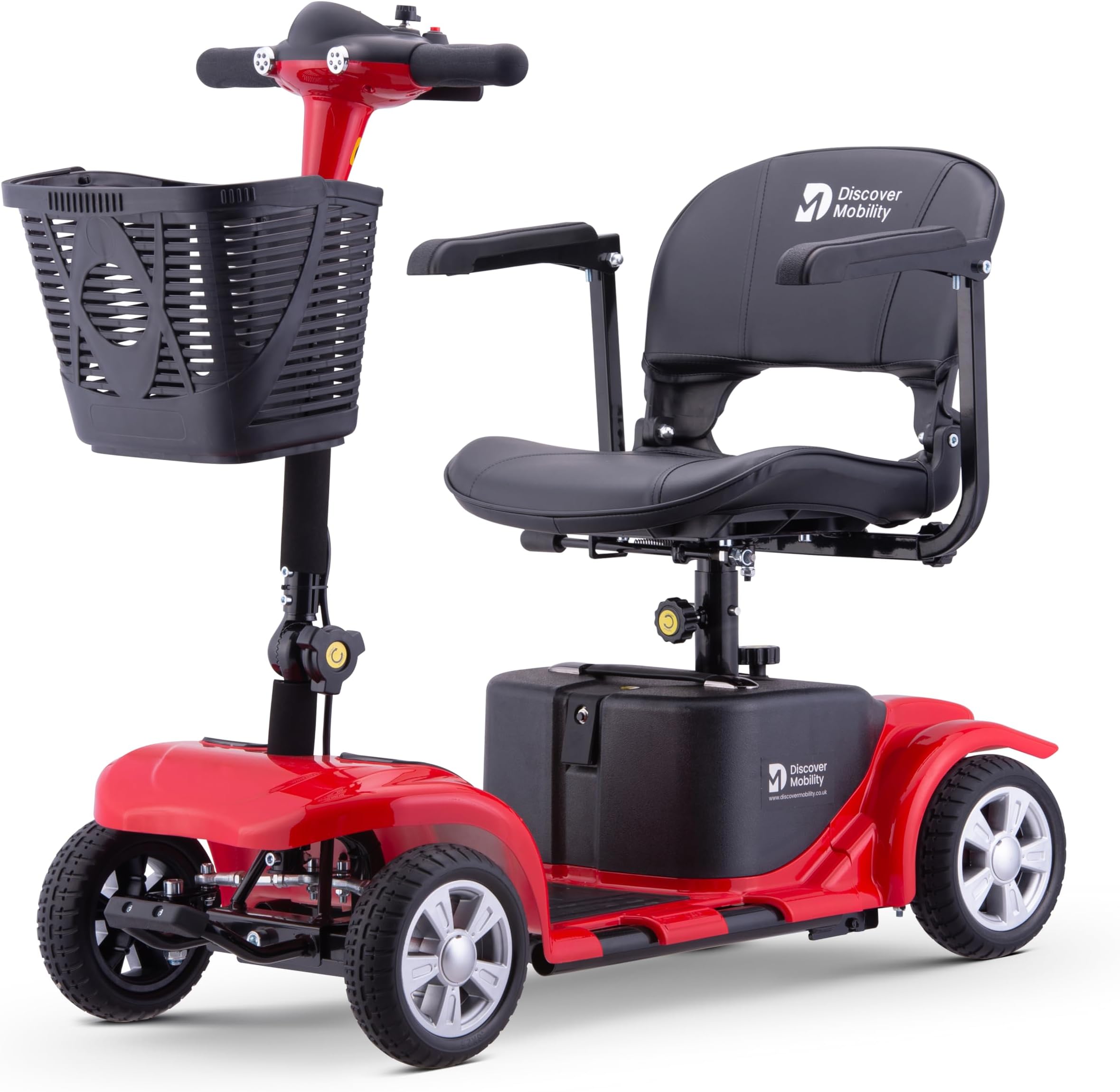 Rider 4mph Portable Buggy Vehicle with Splitting Function 12AH (Red)