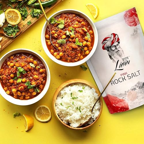 Miniatura 5 de LUNN Sal de roca rosa de grano fino natural  35.27 oz (1 kg)