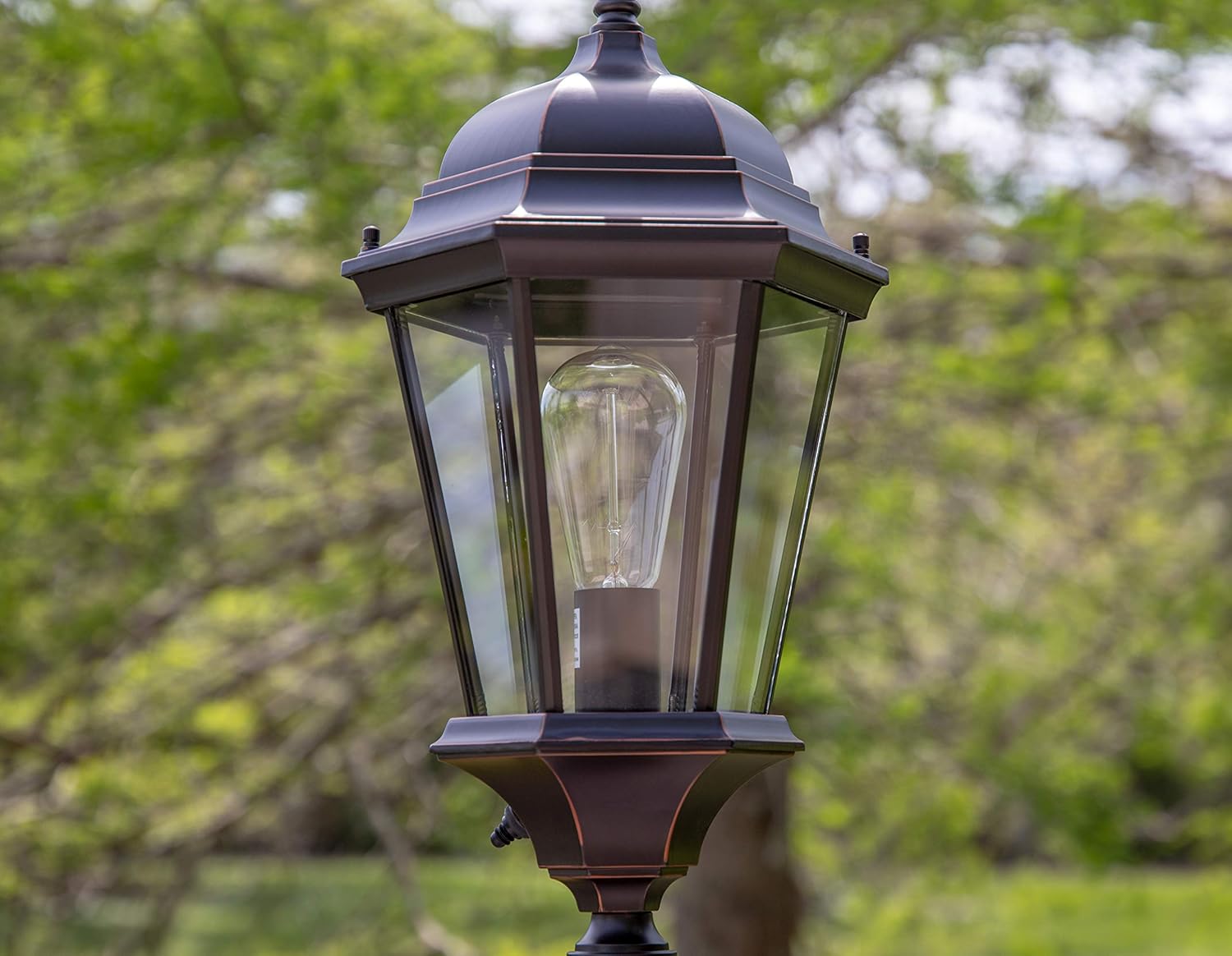 Blасk Frіdау Clеаrаnсе Kenroy Home Waterproof Outdoor Lamp Post Light, Oil Rubbed Bronze Finish