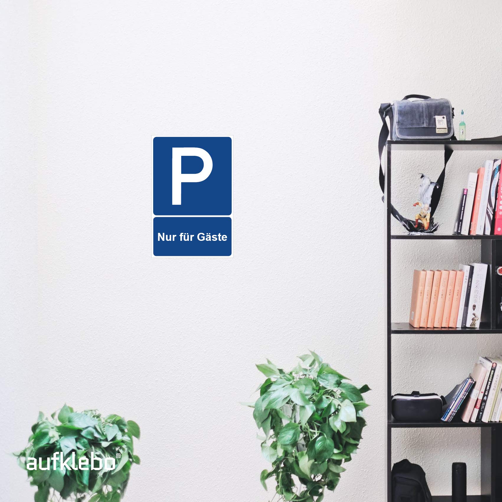 Parkschild 'Nur Für Autos' – Stabiles Metallschild Für Parkplatz Oder Garage, 20x30 Cm, Wetterfest