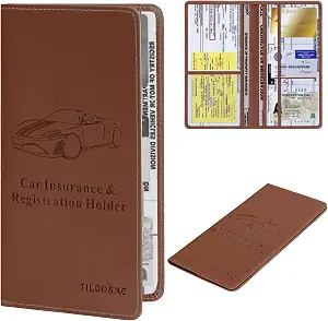 Tildosac Registration Insurance Organizer Accessories