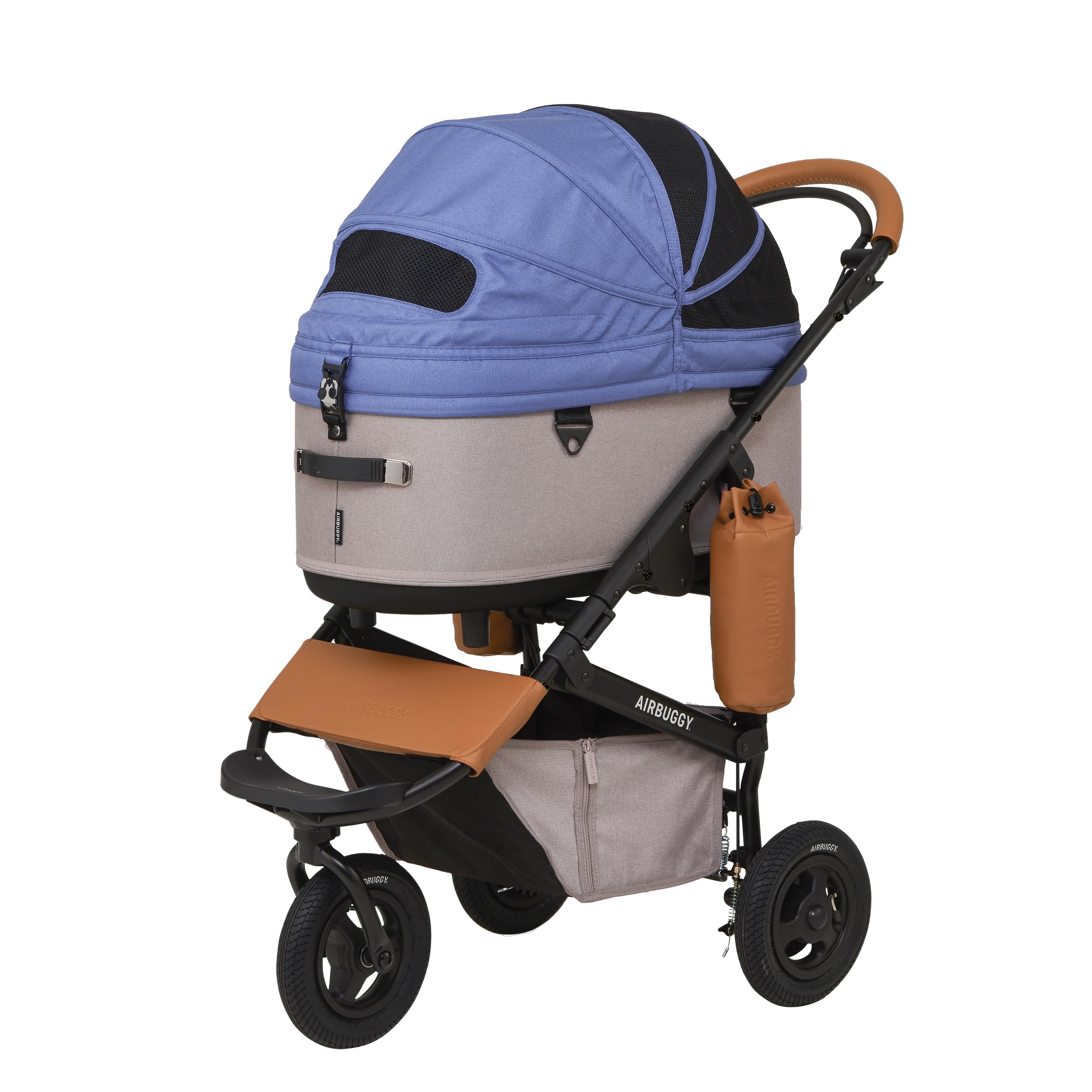 ペットカート AIRBUGGY DOME3 LARGE NILE BLUE Amazon | AirBuggy for Pet DOME3 SET LARGE NILE BLUE AD2608 ラージ