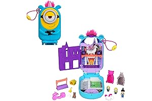 Minions Polly Pocket Playset with 9 Accessories