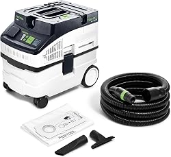 Festool CT 15 Mobile dust extractor 15 l container volume…