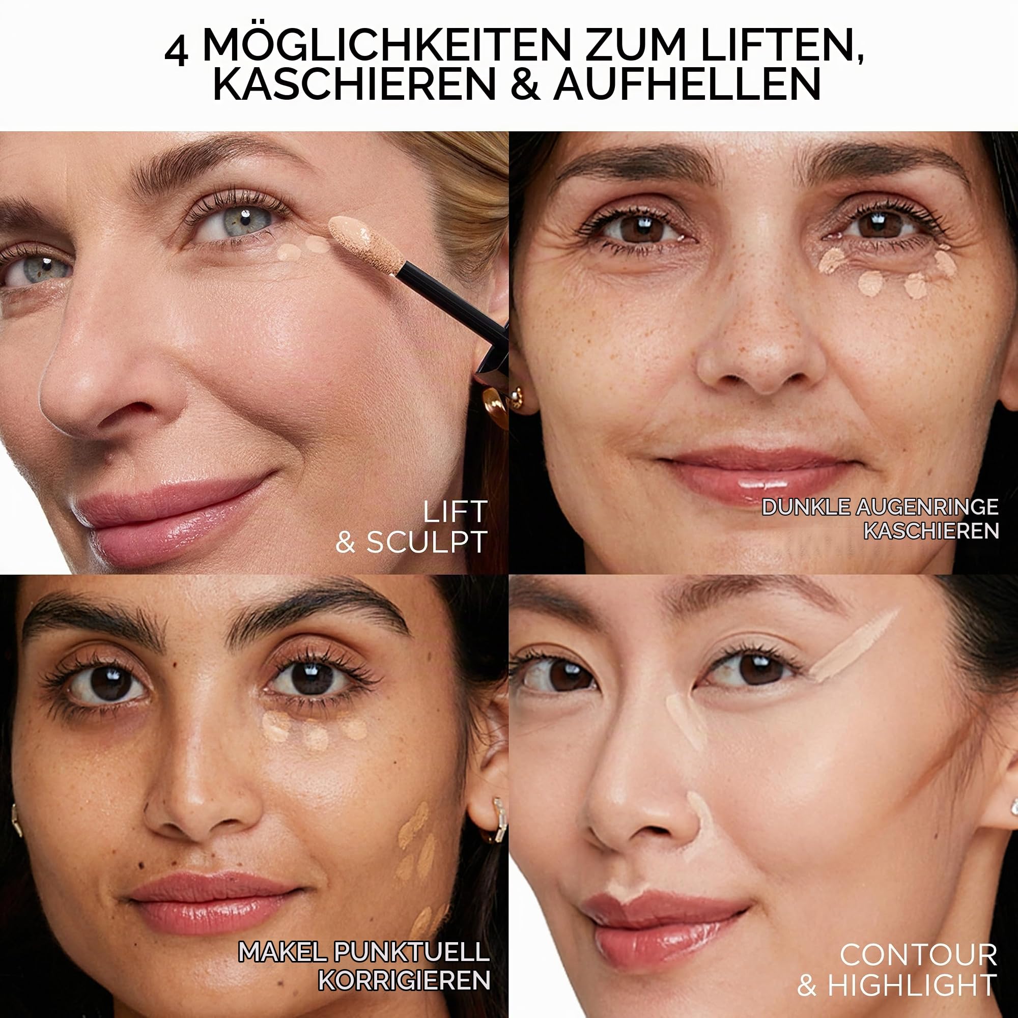 Lancôme Teint Idole Ultra Wear All Over Concealer 023 Beige Aurore, 2-in-1 Primer und Abdeckstift für alle Hauttypen, bis zu 24h Halt… – Ansicht 9