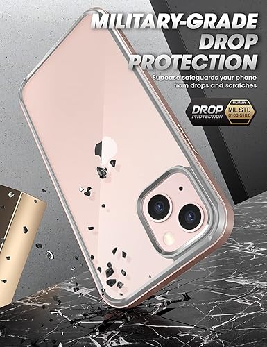 Miniatura 5 de SUPCASE UB Edge Pro Series - Funda para iPhone 13 (versión 2021) de 6.1 pulgadas, funda protectora transparente de marco delgado con protector de