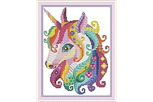CROSSDECOR Premium Unicorn Cross Stitch Kits
