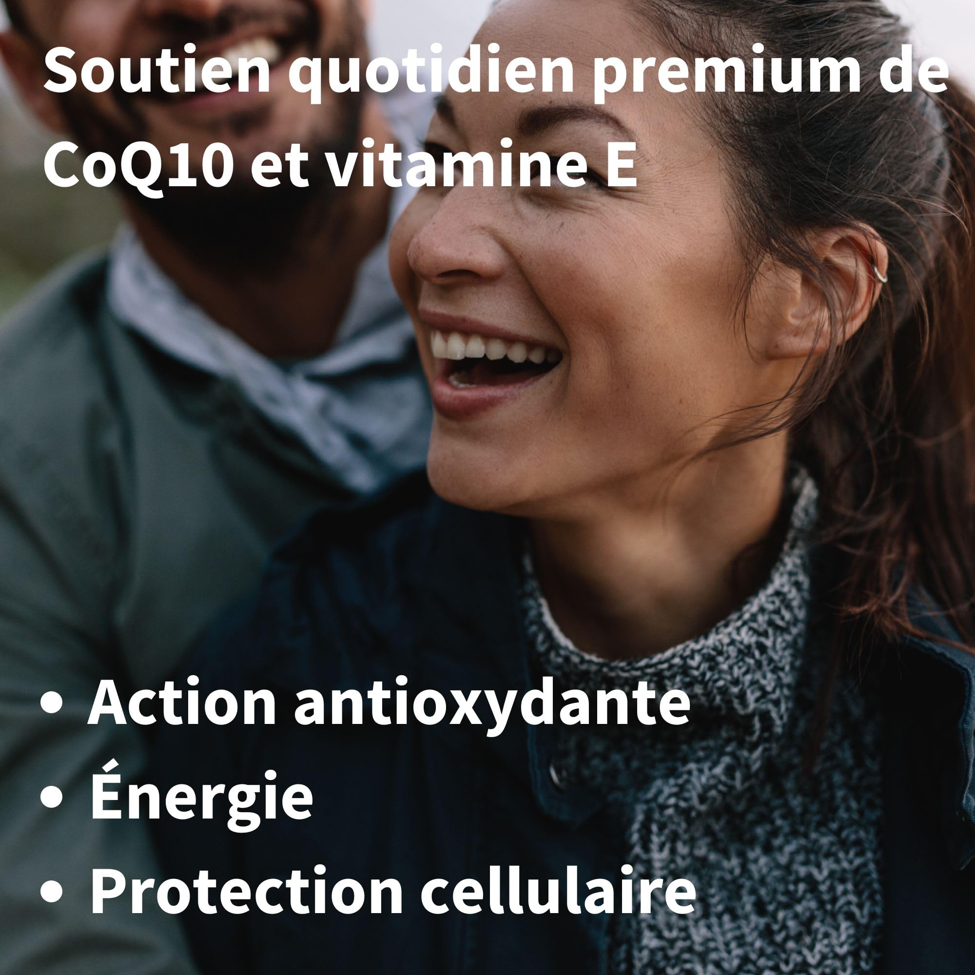 COENZYME Q10-120 Gélules, Ubiquinone à Haute Absorption, Enrichie en Vitamine E & D-Limonène, 5x plus Biodisponible, CoQ10, Formule ultra-soluble CoQsol-CF, Clean Label, 1-par-jour - par Igennus