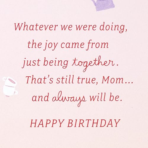 Miniatura 4 de Hallmark Tarjeta de cumpleaños para mamá de hija (recuerdos favoritos)
