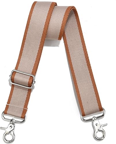 Miniatura 148 de Correa ancha para bolso, correa ajustable para bolsa cruzada, correas de hombro plateadas