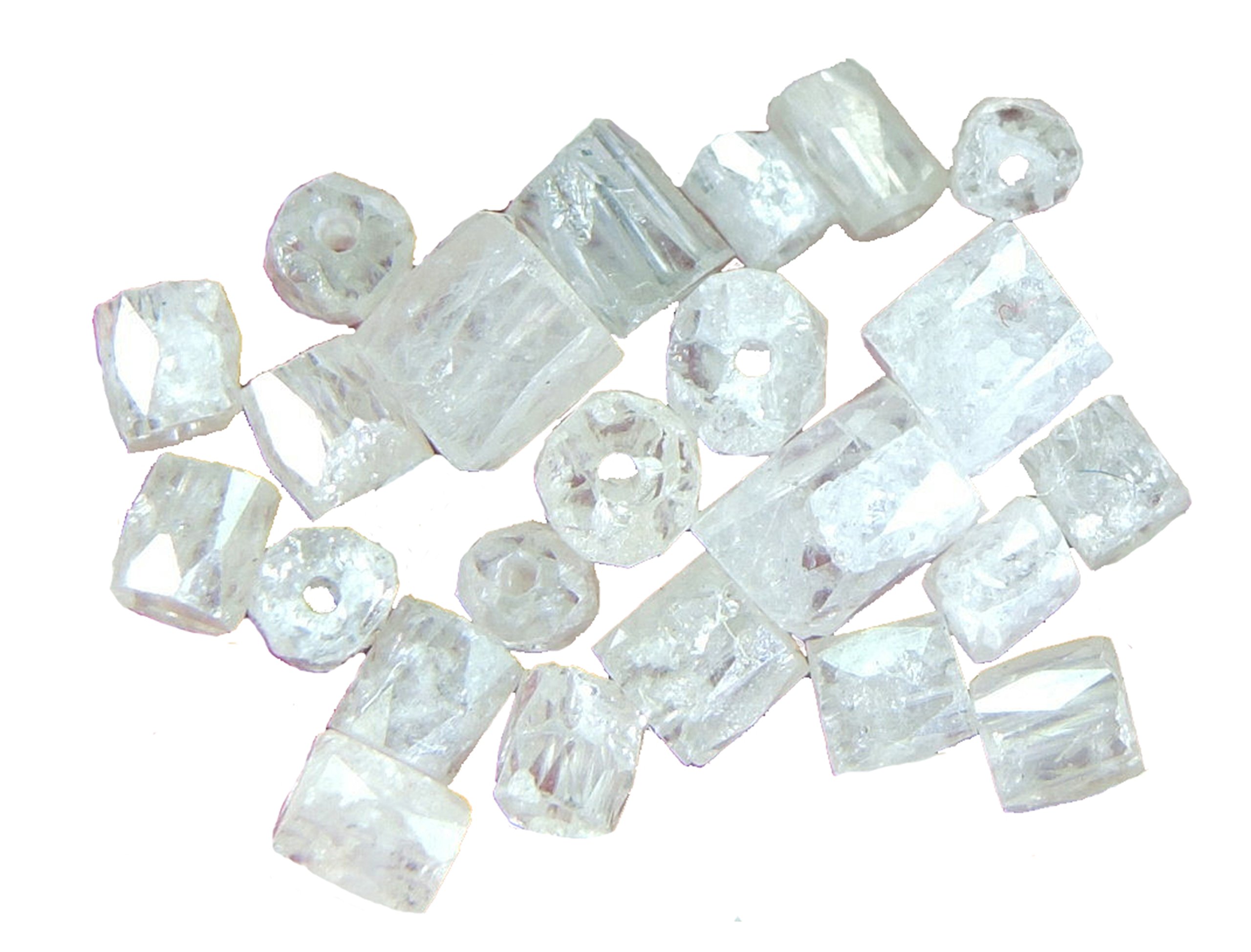 lukhidiamondNatural Loose Diamond Drilled Beads Pipe Shape Ice Grey Color 1.50 to 2.00 MM 1.00 Ct Lot Q143