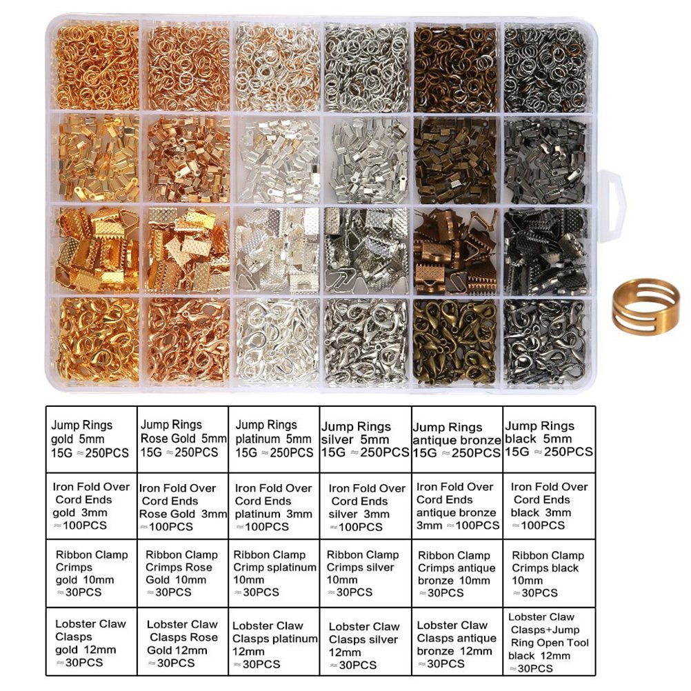 Kit De Fabricación De Joyas Joyero Accesorios Suministros Para Manualidades