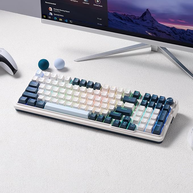 Teclado Gamer Redragon K686 PRO Inalámbrico 98 Teclas miniatura 9