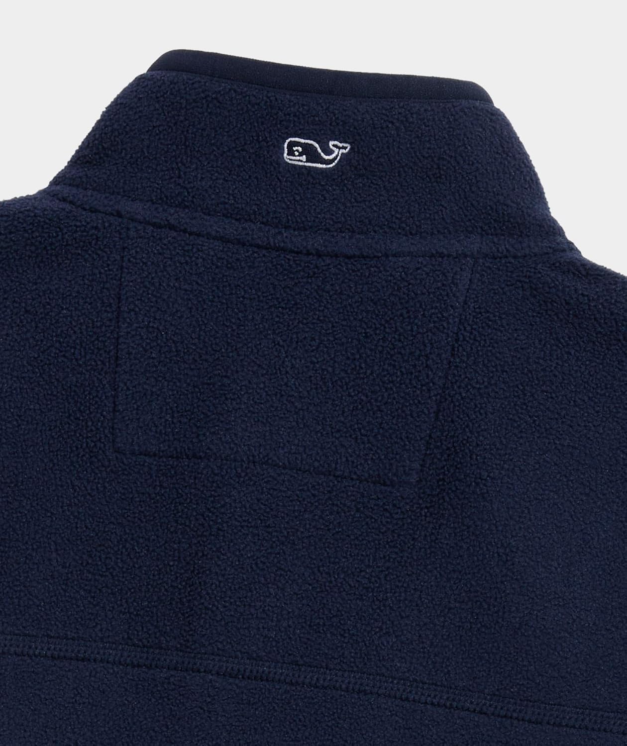 vineyard vines Boys' Boys Harbor Fleece Quarter-snap