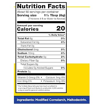 Thick-It Original Food & Beverage Thickener, Flavorless Powder for Dysphagia (IDDSI), Digestible Swallowing Aid, Easy-to-Mix & Instant Dissolve, Used in Hot & Cold Food, 10 oz Canister