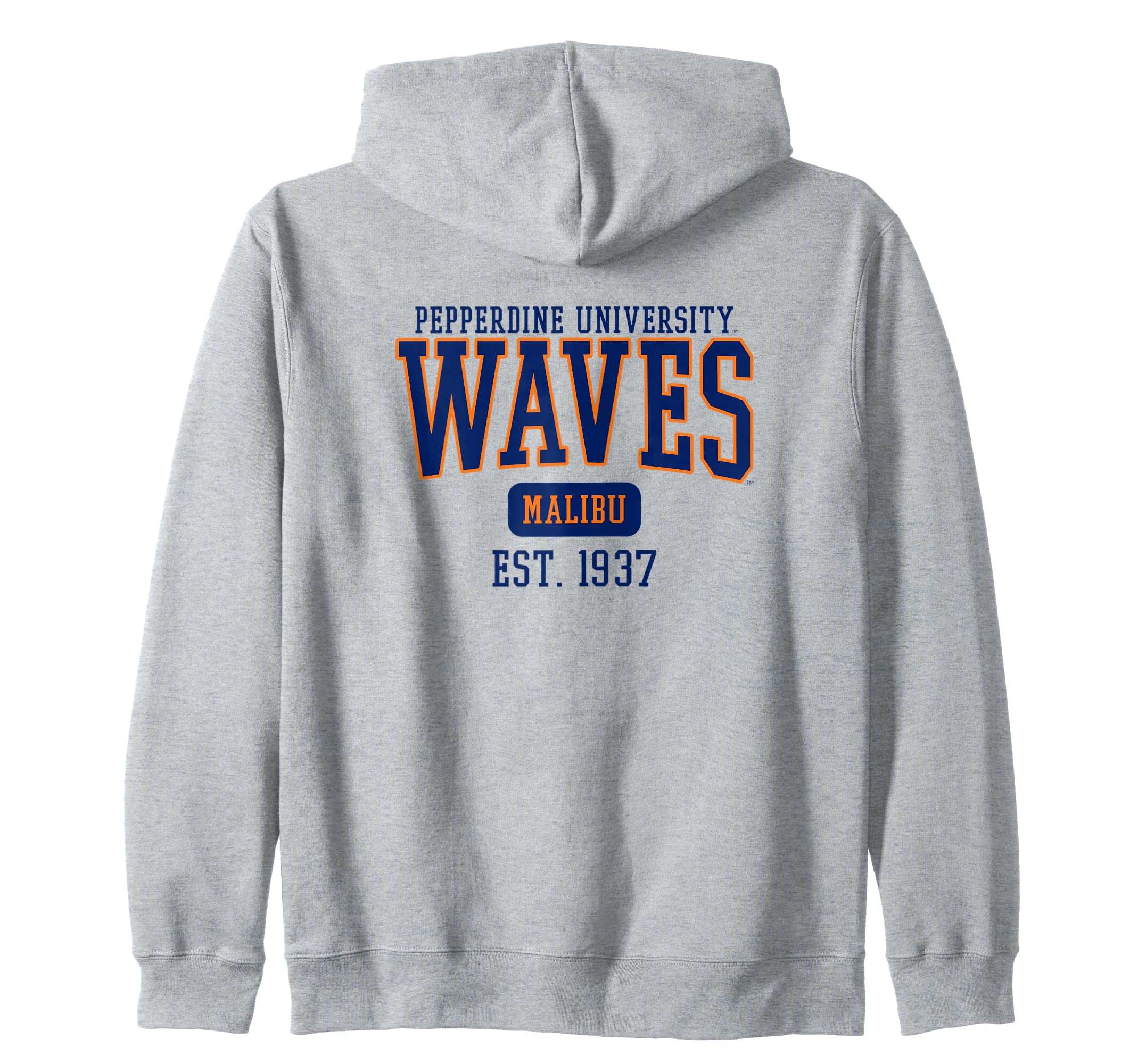 Campus LabPepperdine University Waves Est. Date Zip HoodieOEKO-TEX STANDARD 100