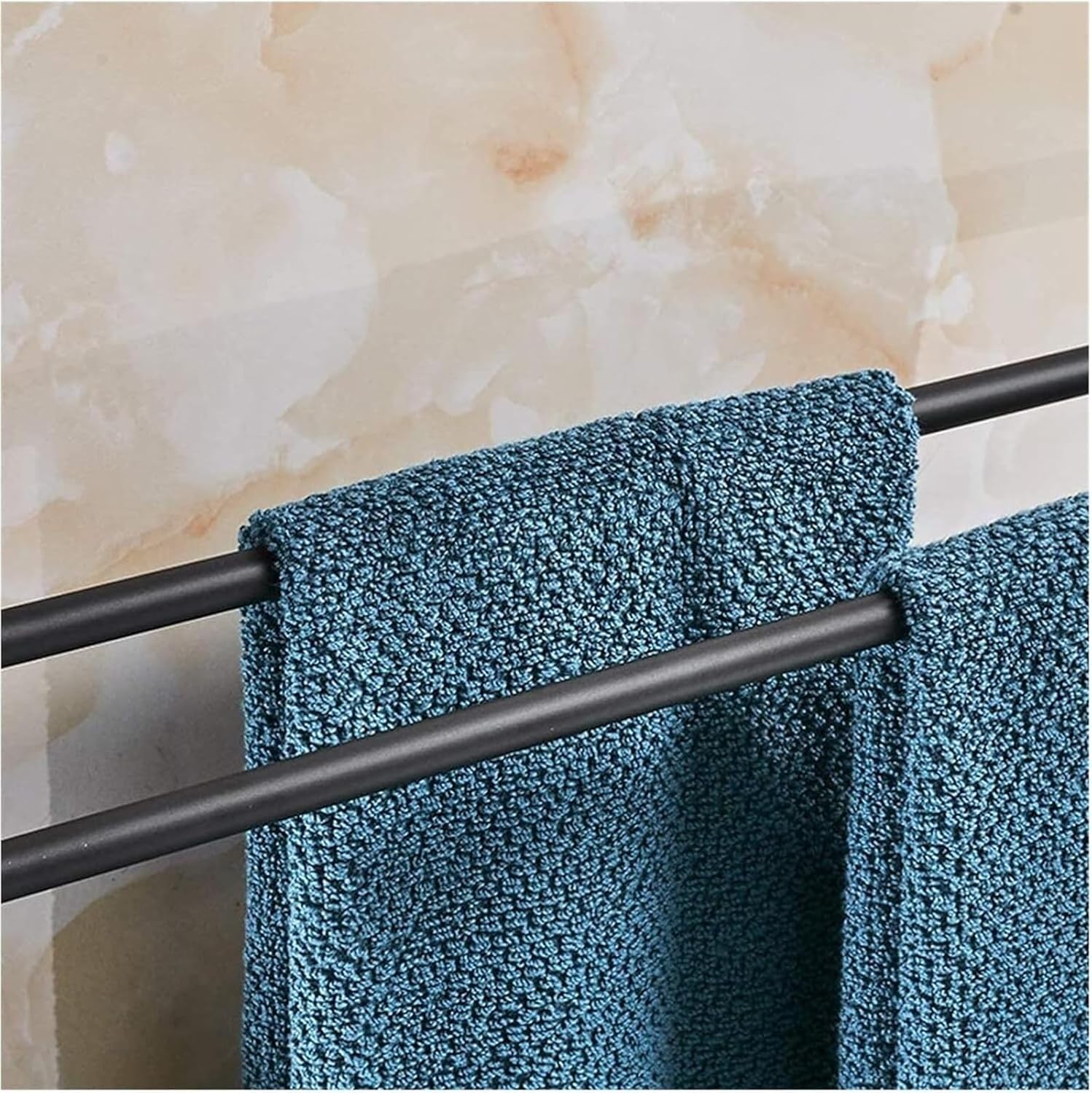 Towel Rail Towel Shelfs,Aluminum Towel Rack, Bar Bathroom Towel Rail,Towel Bar Storage Organizer Holder(30cm)