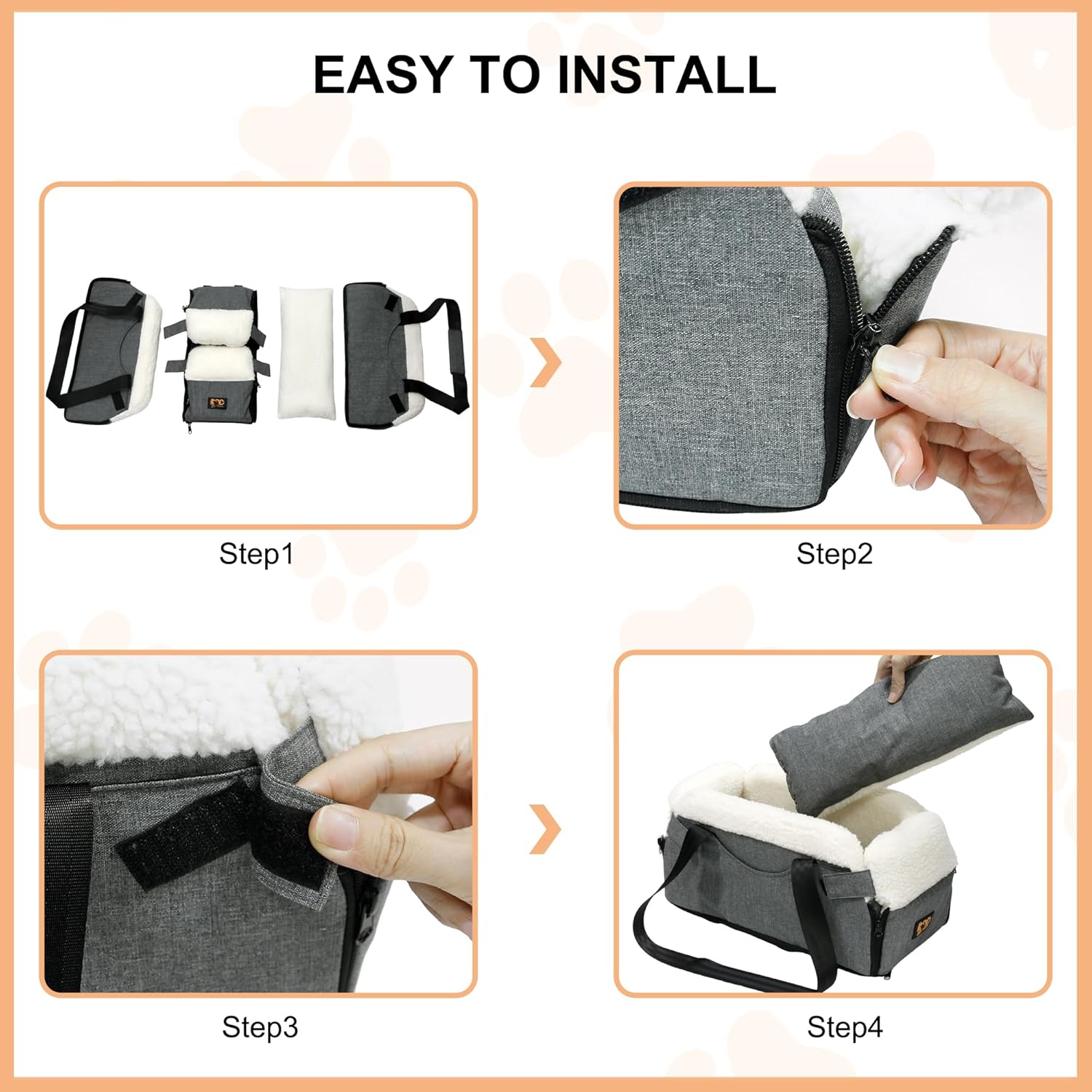 Ultimate Comfort: Review of the Center Console Dog Car Seat for Small Pups