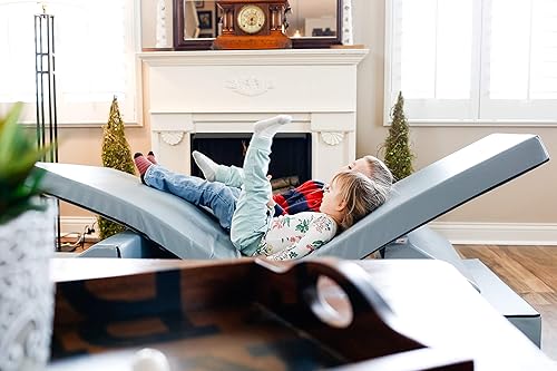 Vista 8 de foamnasium Blocksy - Sofá para niños, juego de espuma para interiores, 4 piezas suaves para niños pequeños y niños para gatear, escalar, construir