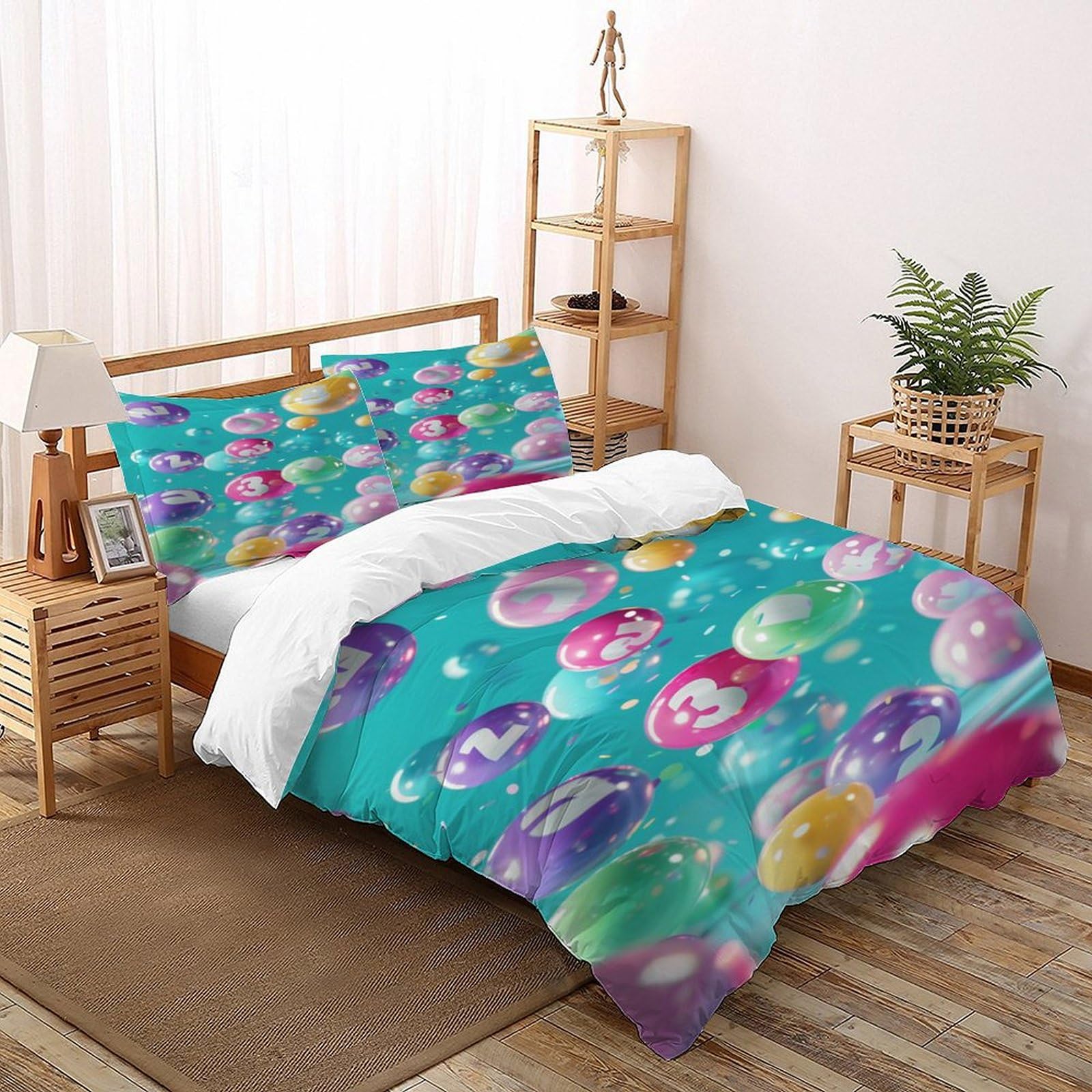 Housse de couette billard 200x200cm pour relooker une chambre d'ado ou un studio