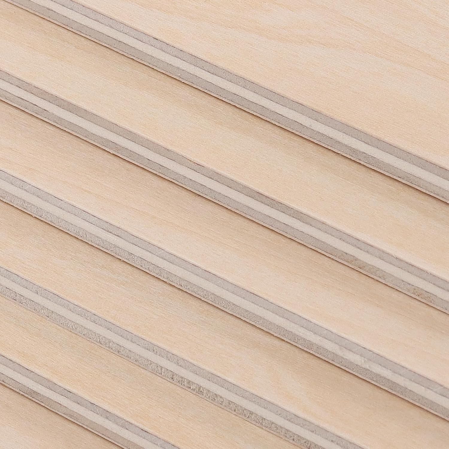6 Pack 12 x 17 x 1/4 Inch Basswood Boards, Unfinished Wood Boards Solid Plywood Sheet Boards for Wood Burning, Architectural Models, DIY Crafts